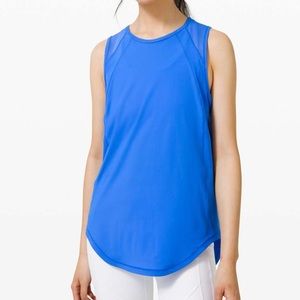 Lululemon Sculpt Tank Top Wild Bluebell Size 8